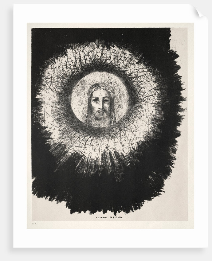 The Temptation of Saint Anthony: And In the Very Disk of the Sun Shines…, 1888 by Odilon Redon; Becquet; Edmond Deman