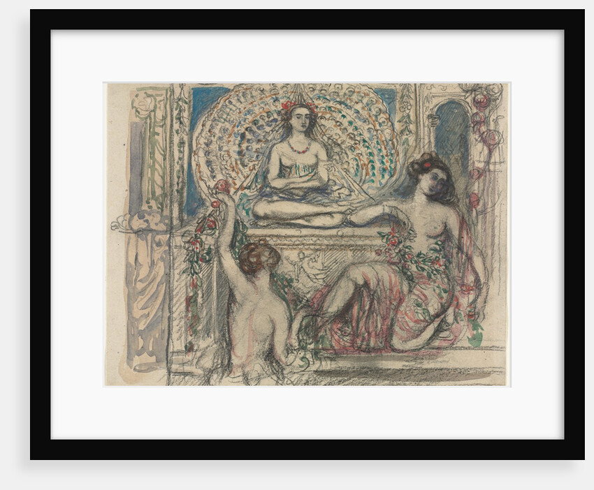 The Throne of the Peacock by Charles Conder