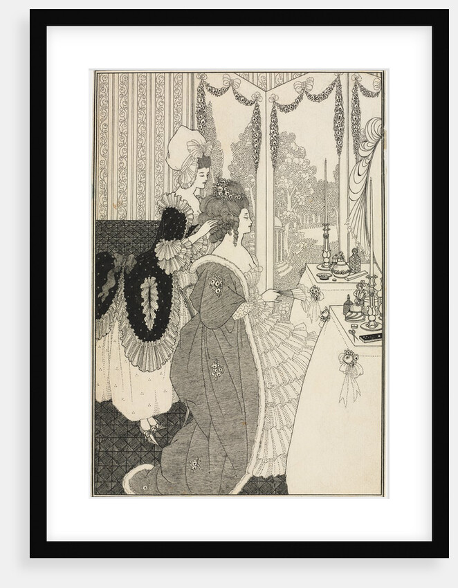 The Toilet, from The Rape of the Lock by Alexander Pope, c. 1895-1896 by Aubrey Beardsley
