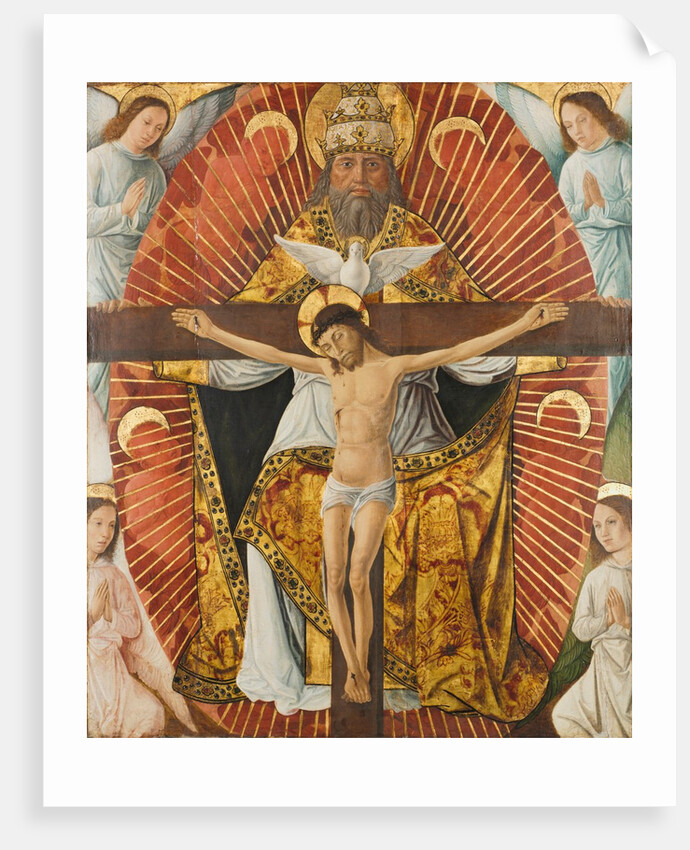 The Trinity, c. 1460 by Laurent Girardin