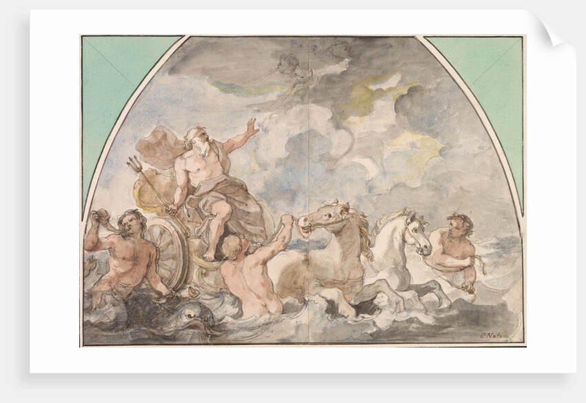 The Triumph of Neptune, 1766 or later by Charles Joseph Natoire