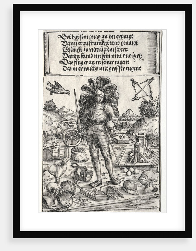 The Triumphal Arch of Maximilian I: Emperor Maximilian as Patron of Improvements…, 1515-17 by Wolf Traut