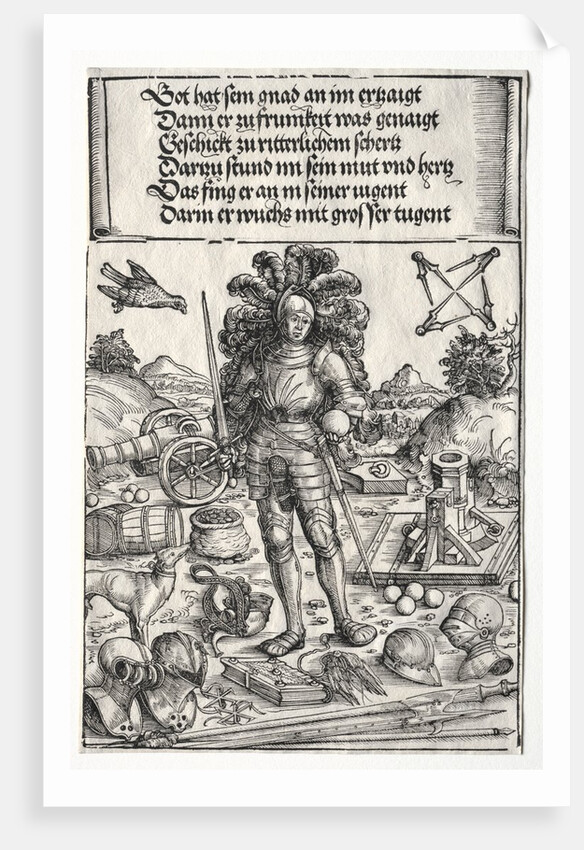 The Triumphal Arch of Maximilian I: Emperor Maximilian as Patron of Improvements…, 1515-17 by Wolf Traut
