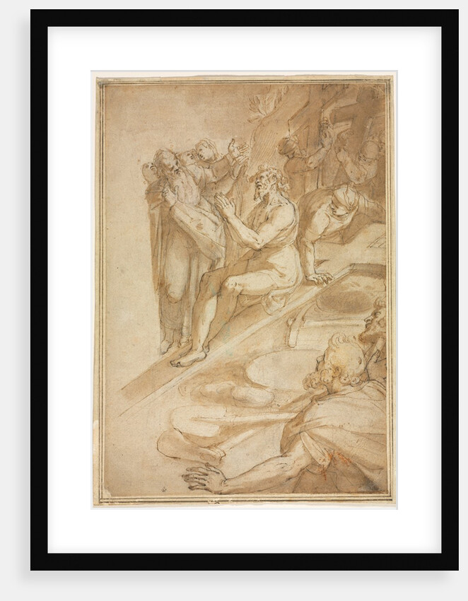 The Verification of the True Cross, c. 1590 by Filippo Bellini