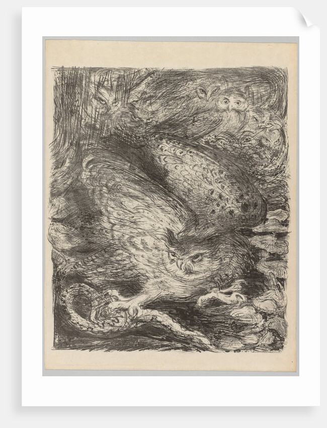 The Vintages!: Seven Owls and a Serpent, c. 1900 by Henri de Groux
