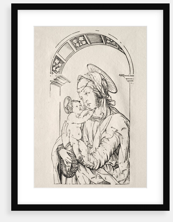 The Virgin with the Child under an arch, 1508 by Hans Burgkmair