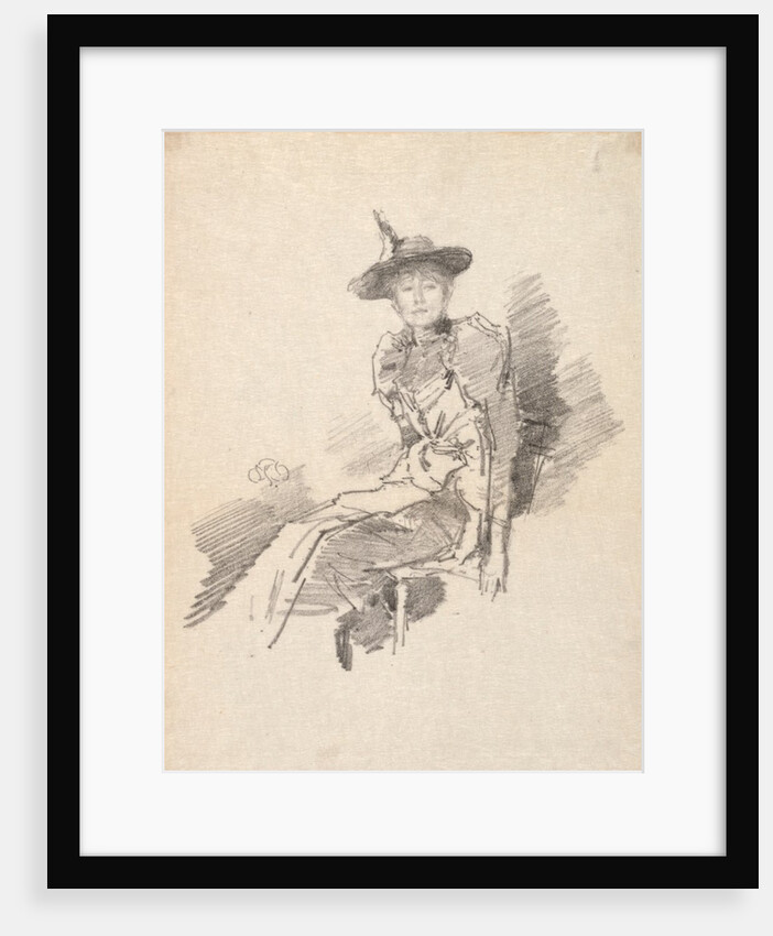 The Winged Hat, 1890 by James McNeill Whistler