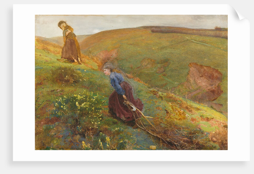 The Wood Gatherers, 1869 by John William North