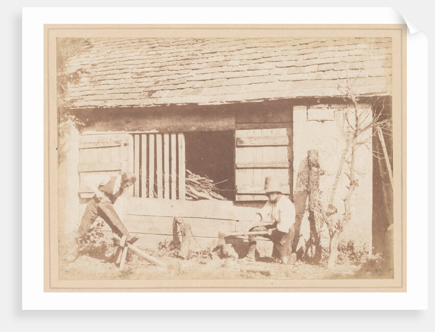 The Woodcutters, 1845 by William Henry Fox Talbot