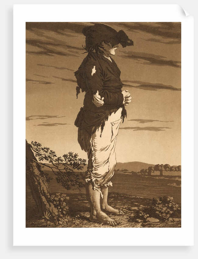 The Young Beggars, c. 1800 by Karl Ludwig Bernhard Buchhorn