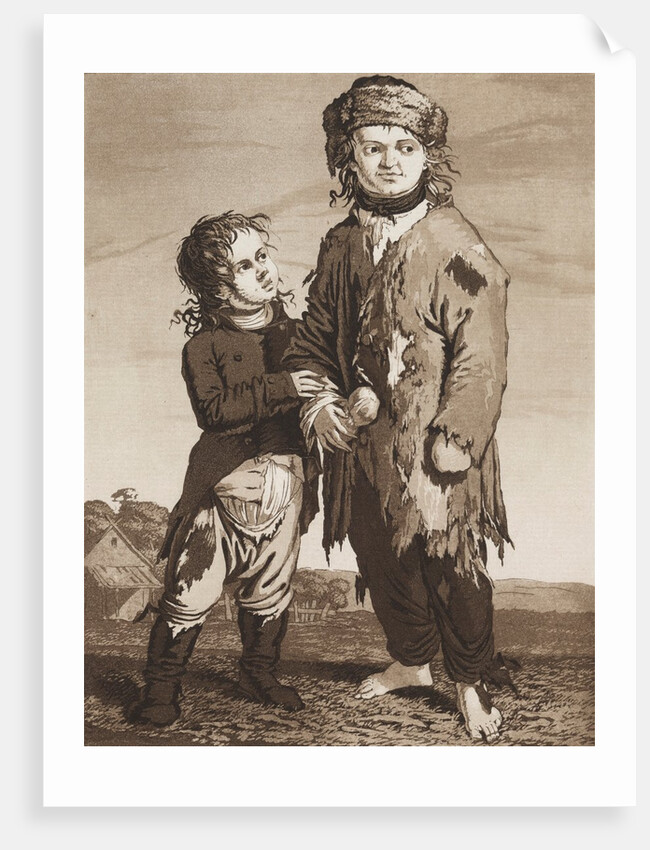 The Young Beggars, c.1800 by Karl Ludwig Bernhard Buchhorn