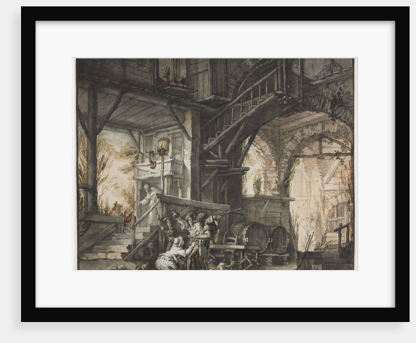 Theater Scene, c. 1775-1776 by Giovanni David
