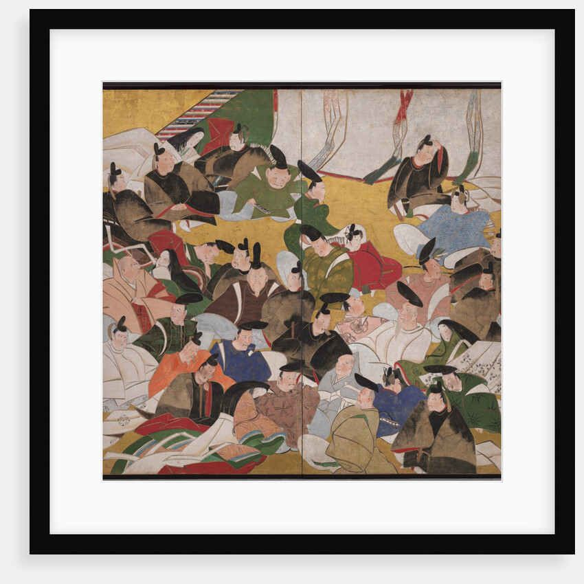 Thirty-Six Immortal Poets, mid 1700s by Tatebayashi Kagei (attributed to)