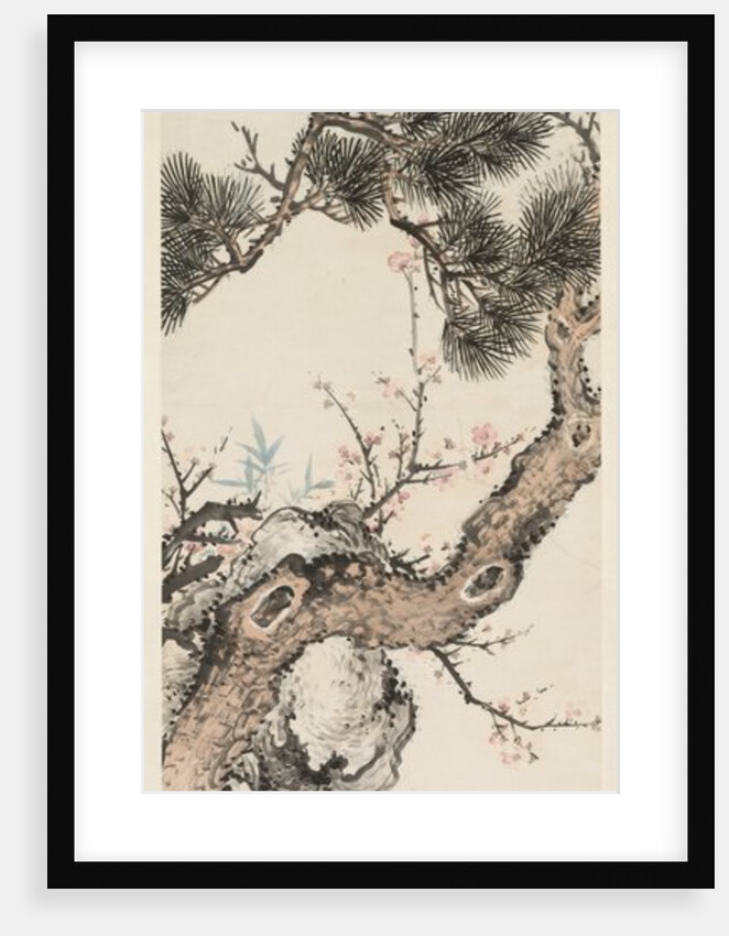 Three Purities, 1800s by Zhang Xiong