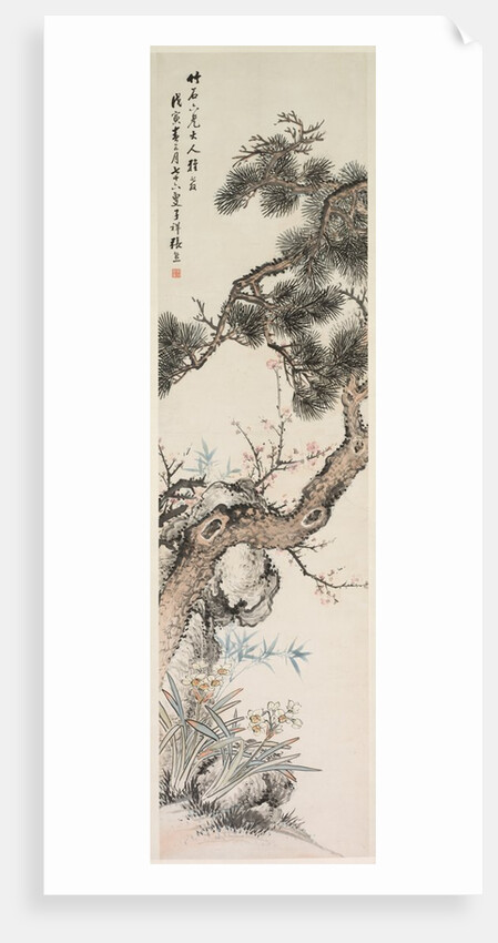 Three Purities, 1800s by Zhang Xiong