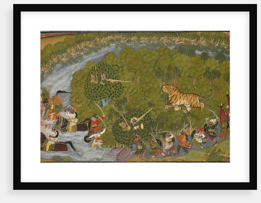 Tiger Hunt, c. 1800 by Unknown
