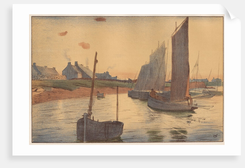 Tristesse sur la Mer, 1898 by Raoul André Ulmann