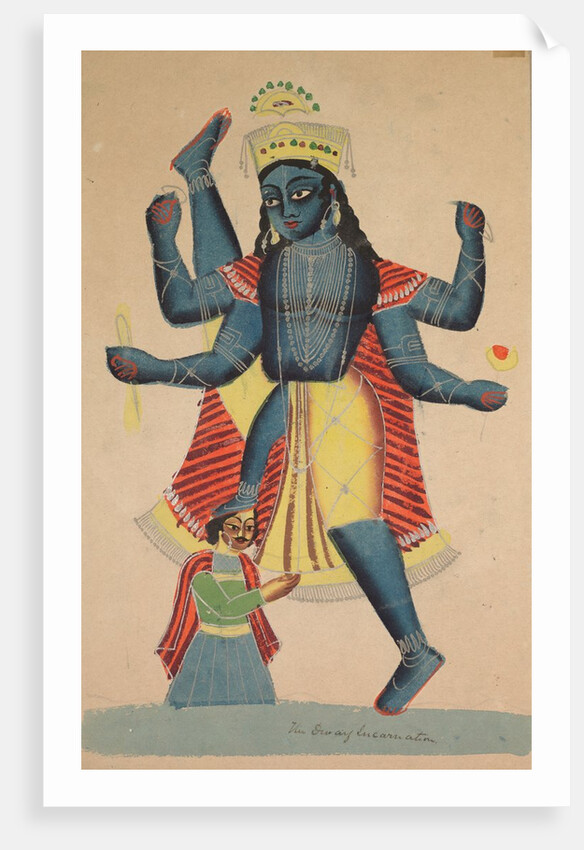 Trivikramapada, 1800s by Unknown