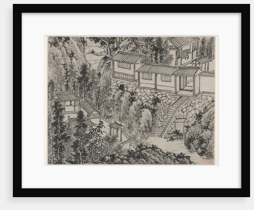 Twelve Views of Tiger Hill, Suzhou: The Pine Retreat, after 1490 by Shen Zhou