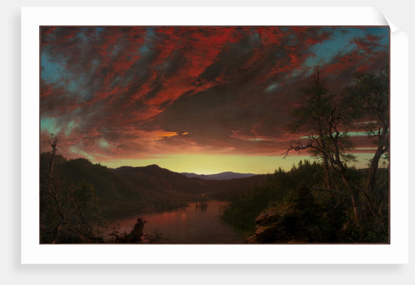 Twilight in the Wilderness, 1860 by Frederic Edwin Church
