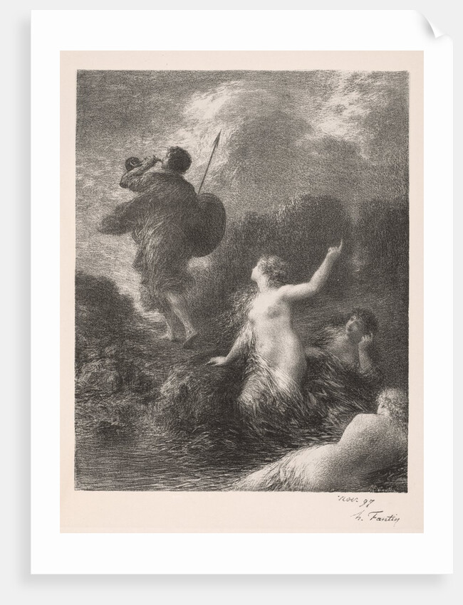 Twilight of the Gods: Siegfried and the Rhine Maidens, 1897 by Henri Fantin-Latour