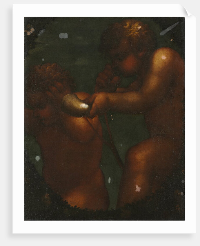 Two Putti, 1700s by Unknown