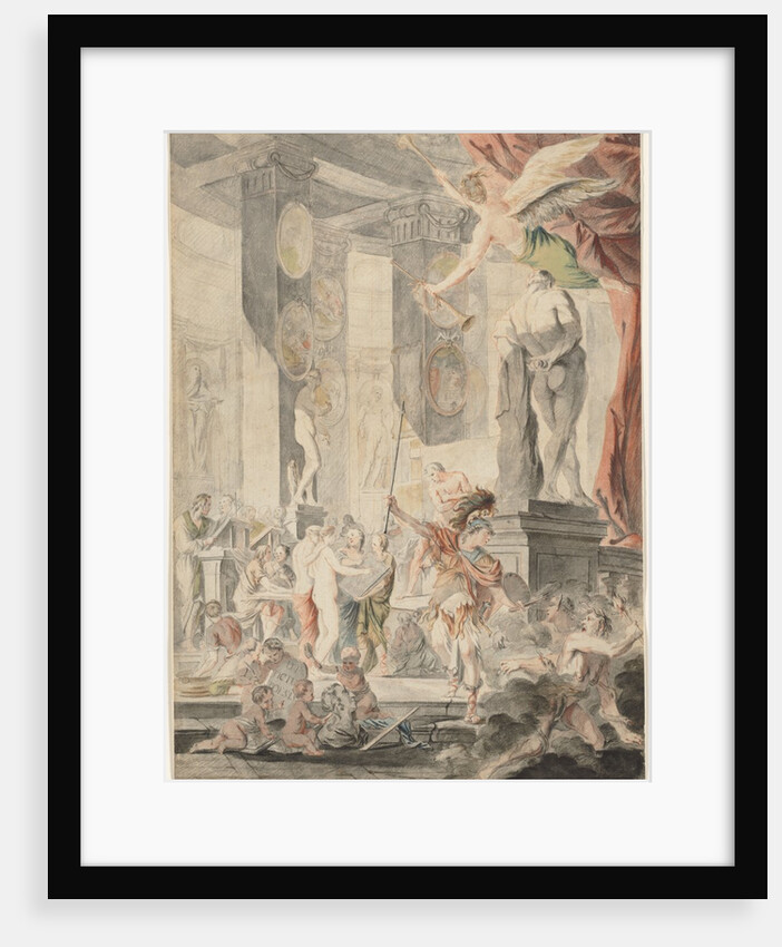 Ut Pictura Poesis, 1745-1746 by Charles-François Hutin