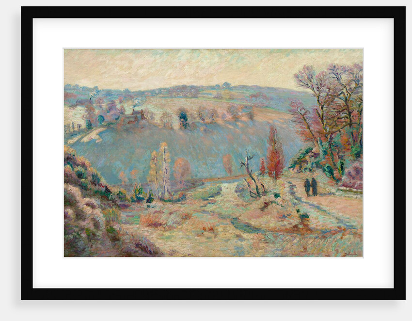 Valley of the Sédelle at Pont Charraud: White Frost, c.1903-1911 by Armand Guillaumin