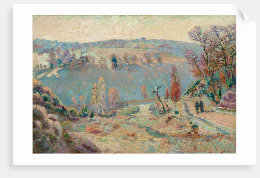 Valley of the Sédelle at Pont Charraud: White Frost, c.1903-1911 by Armand Guillaumin