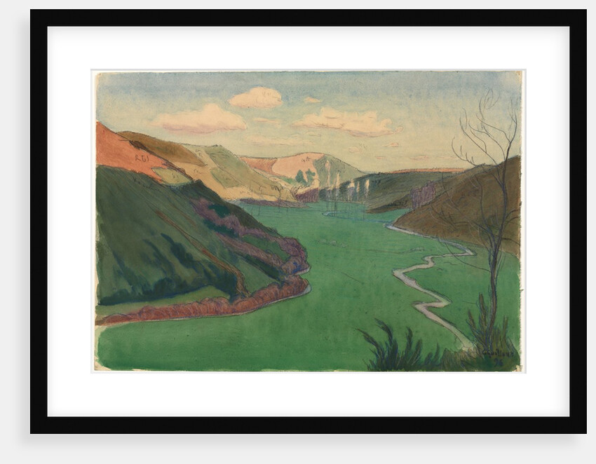 Valley of the Stangala, near Quimper, 1896 by Charles Guilloux