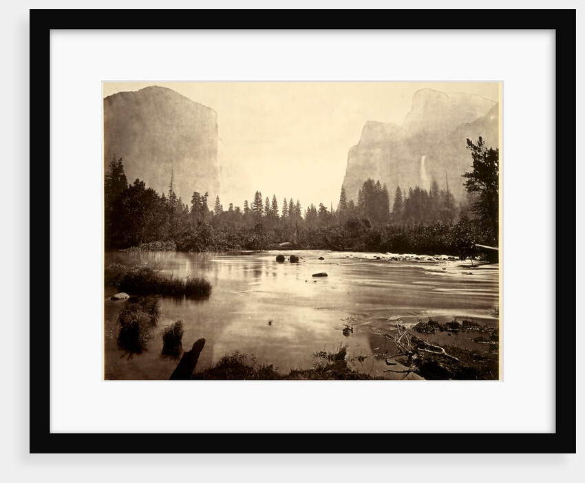 Valley of the Yosemite, from Rocky Ford, 1872 by Eadweard J. Muybridge; Bradley & Rulofson