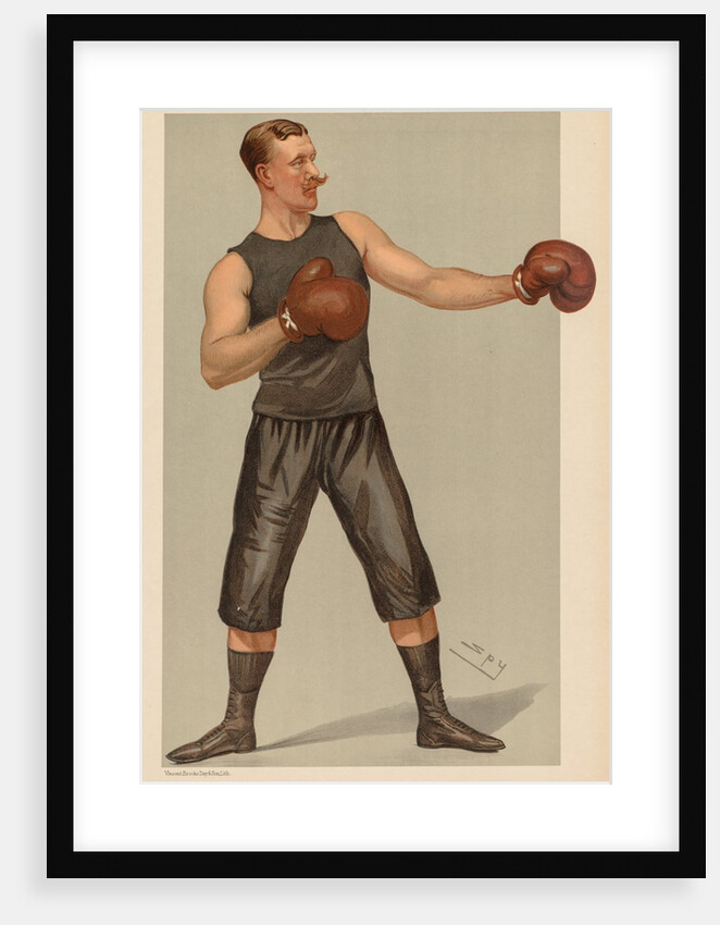 Vanity Fair: 'Hard Hitter', 1896 by Leslie Matthew Ward