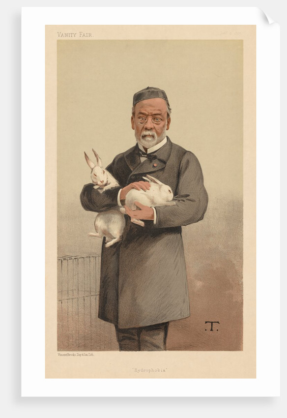 Vanity Fair: 'Hydrophobia', 1887 by Théobald Chartran