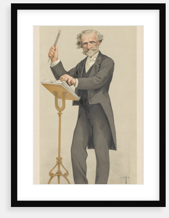 Vanity Fair: 'Italian Music', 1879 by Théobald Chartran