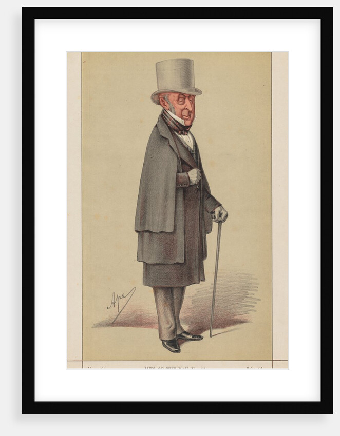 Vanity Fair: Men of the Day No. 14 'A Faithful Friend, an eminent Savant …', 1870 by Carlo Pellegrini