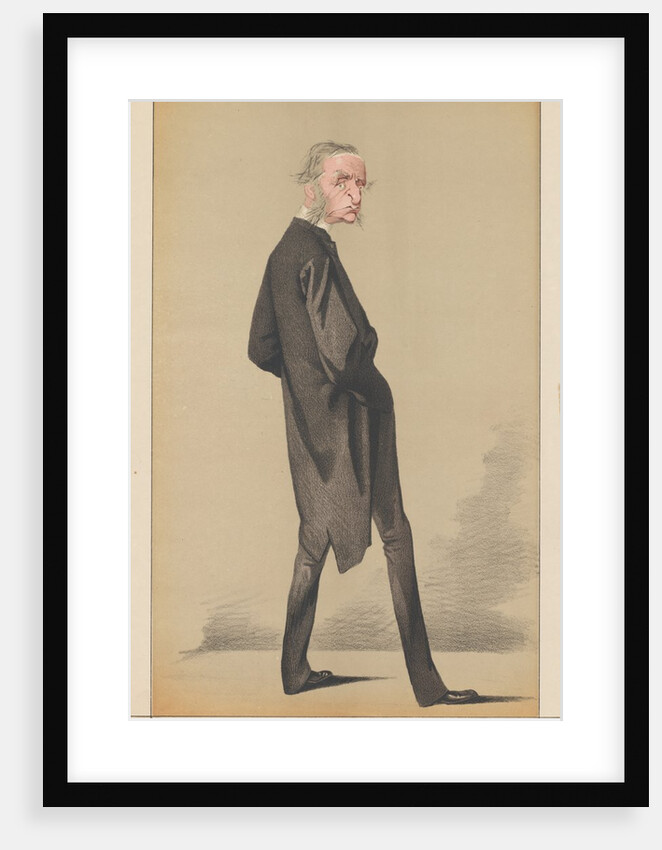 Vanity Fair: Men of the Day, No. 42 'The Apostle of the Flesh', 1872 by Adriano Cecioni