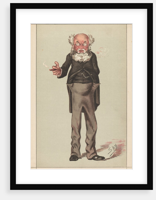Vanity Fair: Men of the Day, No. 60, 'A Novelist', 1873 by Leslie Matthew Ward