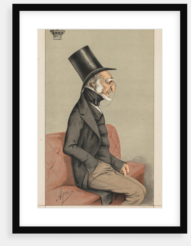 Vanity Fair: Statesman No., 81 'The Last Generation', 1871 by Carlo Pellegrini