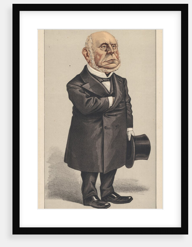 Vanity Fair: Statesman, No. 126 'An Arbitrator', 1872 by Anonymous