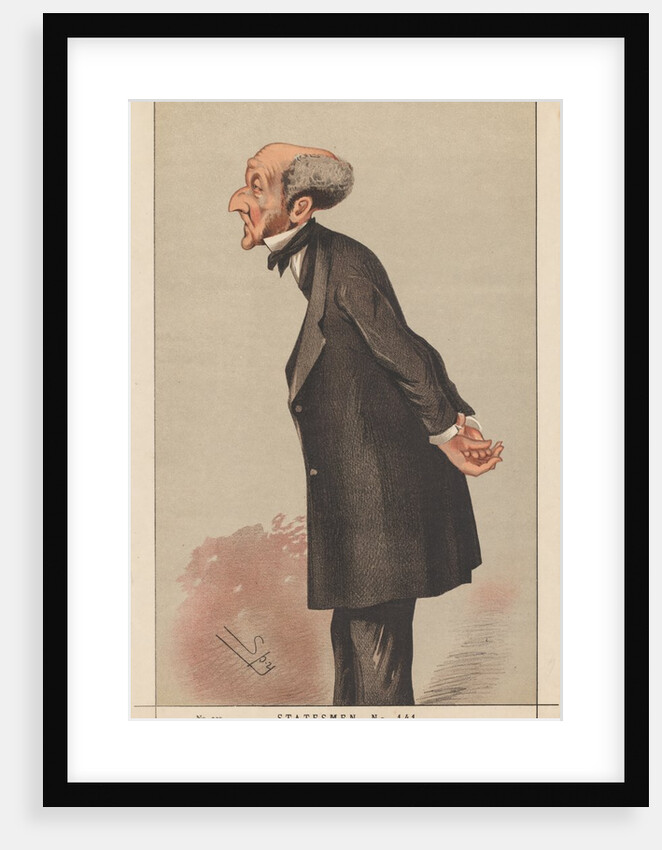 Vanity Fair: Statesman, No. 141 'A Feminine Philosopher', 1873 by Leslie Matthew Ward
