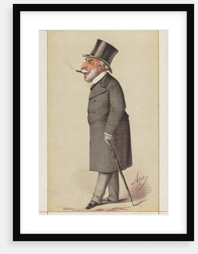 Vanity Fair: Statesman, No. 71 'One of the Lambs of the Political Fold', 1871 by Carlo Pellegrini
