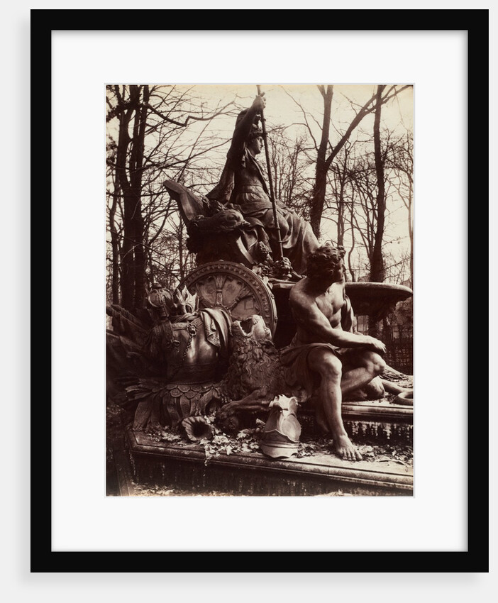 Versailles, Fountain of Triumphant France, 1904 by Eugène Atget