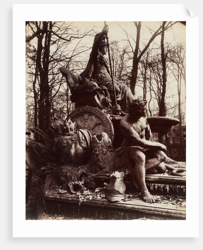 Versailles, Fountain of Triumphant France, 1904 by Eugène Atget