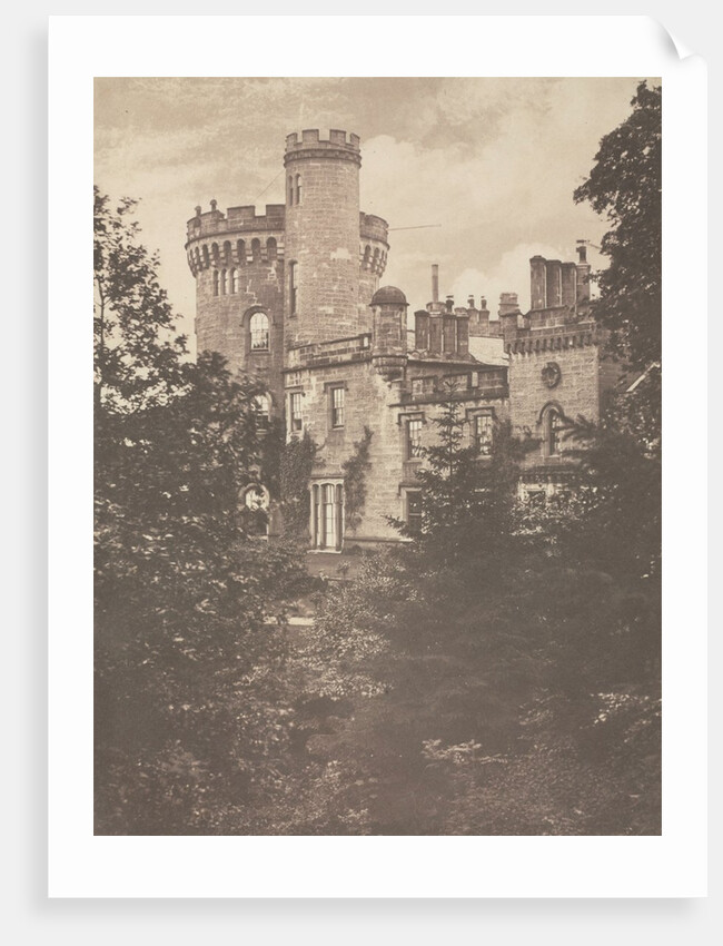 View of Tullichewan Castle, Glasgow by James Campbell of Strachathro