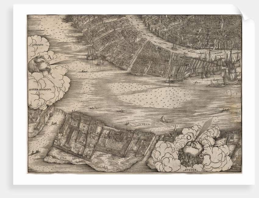 View of Venice, 1500 by Jacopo de' Barbari