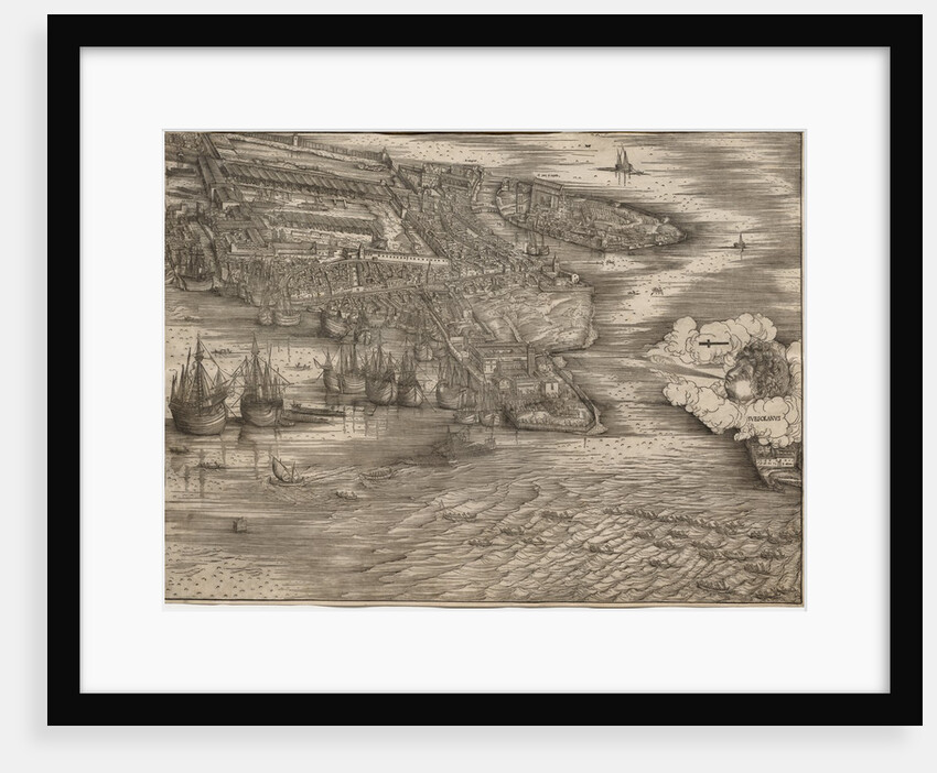 View of Venice, 1500 by Jacopo de' Barbari