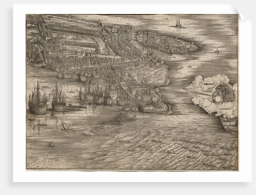 View of Venice, 1500 by Jacopo de' Barbari