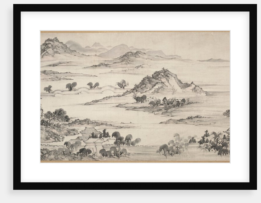View of West Lake, 1700s by Ike Taiga