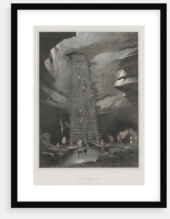 Views of Ancient Monuments in Central America, Chiapas and Yucatan, Pl. 20: Well of Bolonchen, 1844 by Frederick Catherwood