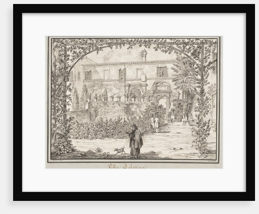 Villa Palatina, 1830 by Peter Heinrich Lambert von Hess